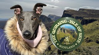 GREYHOUND visits Quiraing and Fairy Glen…Part 3 Isle of Skye adventure