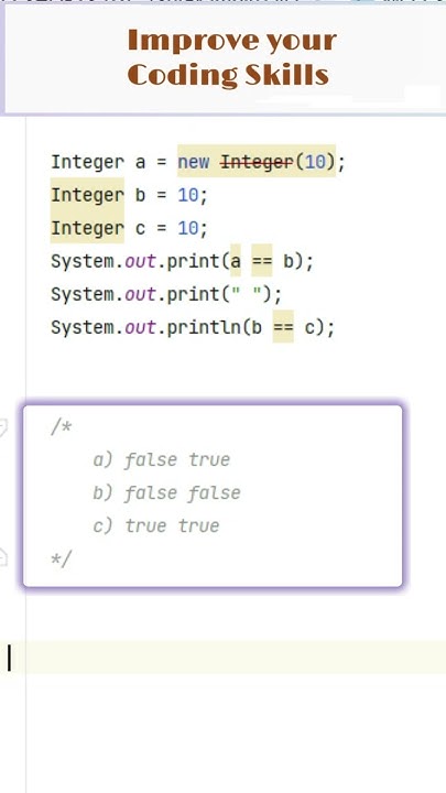 #361 Java Coding MCQ Questions for Interviews #shorts #java #coding ...