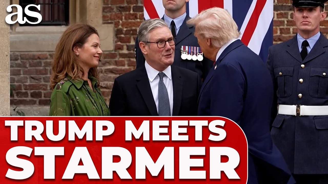 TRUMP meets UK PM KEIR STARMER at country residence during SECOND STATE VISIT