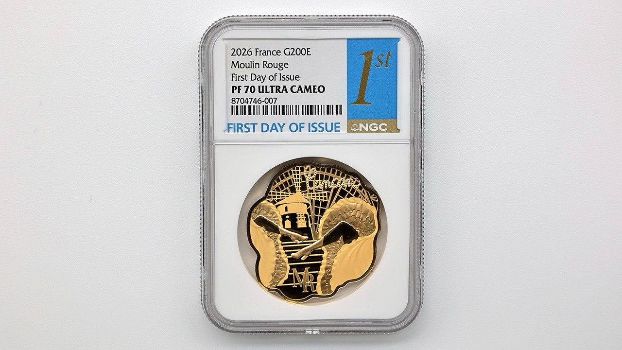 2026 フランス ムーラン・ルージュ 200ユーロ 金貨 1オンス プルーフ