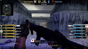 CS:GO BOTs - FaZe Kjaerbye vs Team Vitality