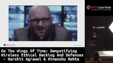 #HITBCyberWeek #CommSec Wireless Ethical Hacking And Defenses - Harshit Agrawal & Himanshu Mehta