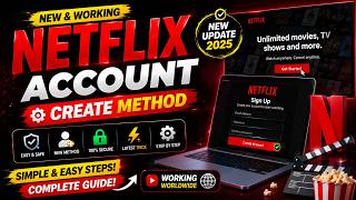 How to get Free Netflix account 2026 method