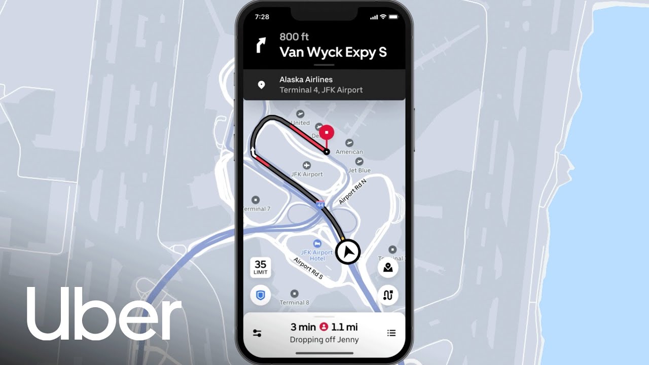 A clearer, bolder, more detailed navigation experience is here | Uber -  YouTube