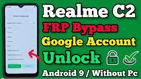 Realme C2(RMX1941) Android 12 Click Frp Bypass Without Pc 2024 || Bypass Google Account 100% Working