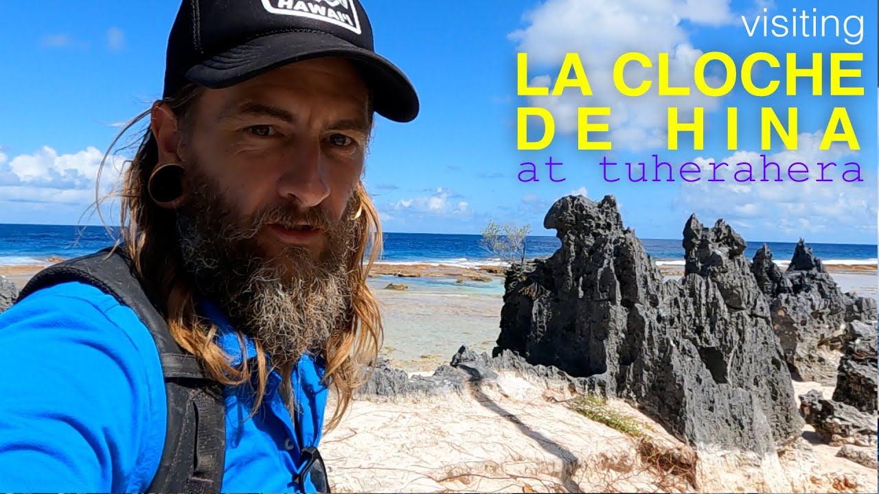 Exploring Tuherahera village and Visiting La Cloche De Hina on Tikehau in the Tuamotus