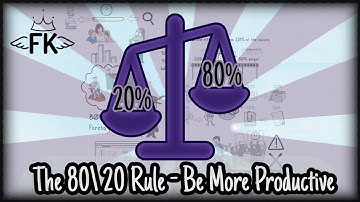 The 80\20 Rule -  Be More Productive by Using the 80\20 Principle