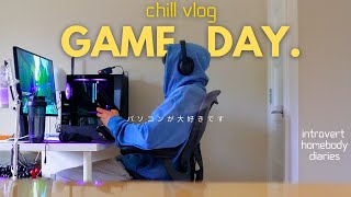 Gaming vlog | 👾🎮 Chill days at home with my new PC