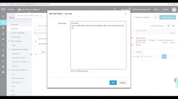 alibaba cloud change cloud init data