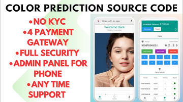 How to make color prediction website | color prediction kaise bnaye | payment gateway and security