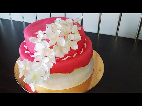 Праздничный торт на день рождения 🥳 #праздничныйстол #праздничныйторт