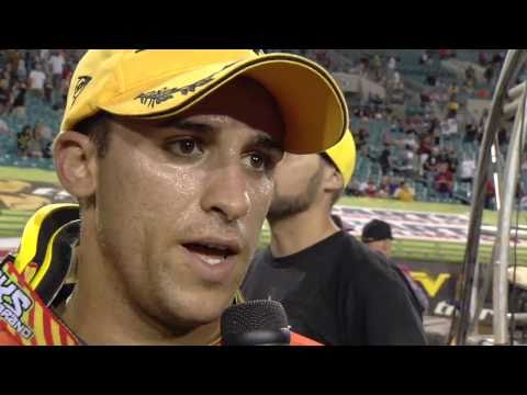 Supercross - Jacksonville 2011 - Mike Alessi Finish