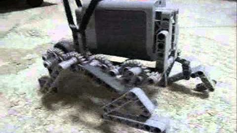 4 Legs Robot with Lego Technic 8293 Power Function 6