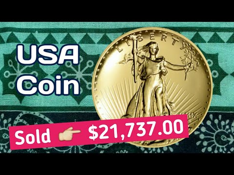 Most Expensive Coin US 2009 $20 Ultra High Relief Double Eagle Gold Coin