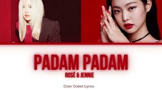 Rosé & Jennie "PADAM PADAM" (Color Coded); AI cover