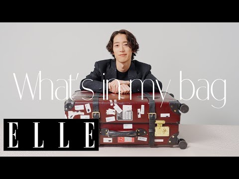 【角野隼斗a.k.a.Cateen】旅する音楽家がバッグの中身を公開👜「手は命」ピアニストならではの私物も🎼｜What's in my bag｜ ELLE Japan