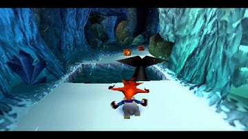 Crash Bandicoot 2 - Level 8: Bear It [100% Completed]
