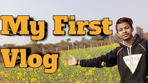 My First Vlog || #myfirstvlog #myfirstvlogonyoutube #adityavlogs