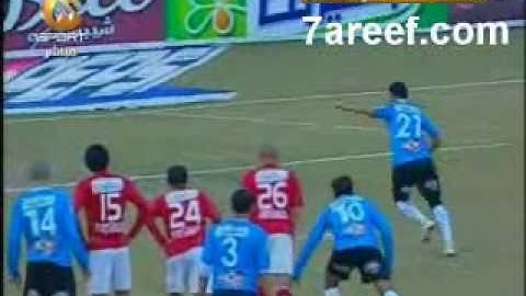 ملخص مباراة غزل المحلة والاهلي 2-0