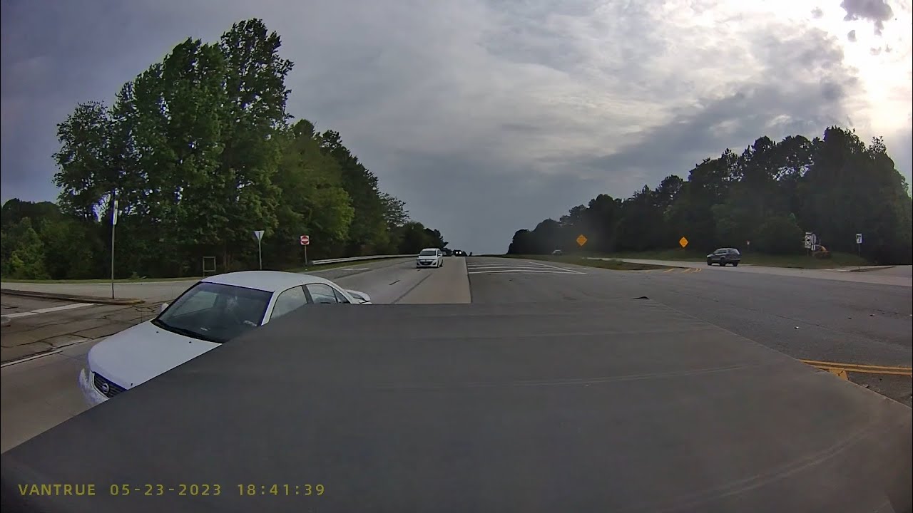 Almost Rear Ended - YouTube