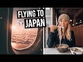 Flying from Australia to Japan on Qantas | LOTS of FLYING