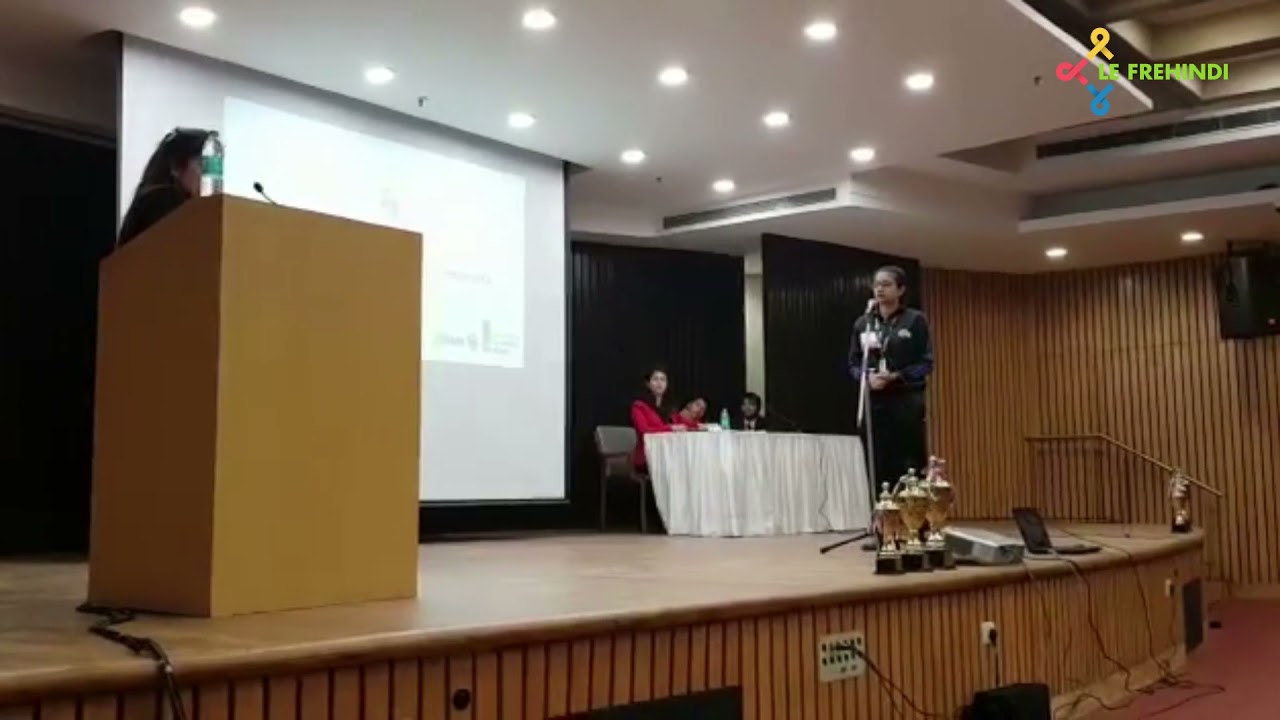 Student Participation at The International French Spell Bee - YouTube
