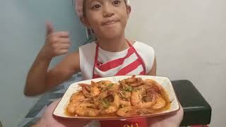 BUTTERED GARLIC SHRIMP || COOKING PERFORMANCE TASK