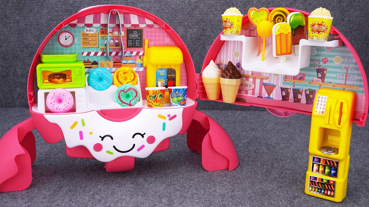 8 Minutes Satisfying with Unboxing Sweet Heart Toy, Donut Backpack, Kitchen PlaySet Compilation ASMR