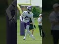 James Pierre's First OTA Practice with Vikings 🙌