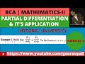 Verify that del2z/delxdely=del2z/delydelx for the function z=x^y + y^x. | Partial Differentiation