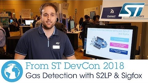 ST DevCon 2018: Sigfox Gas Detection