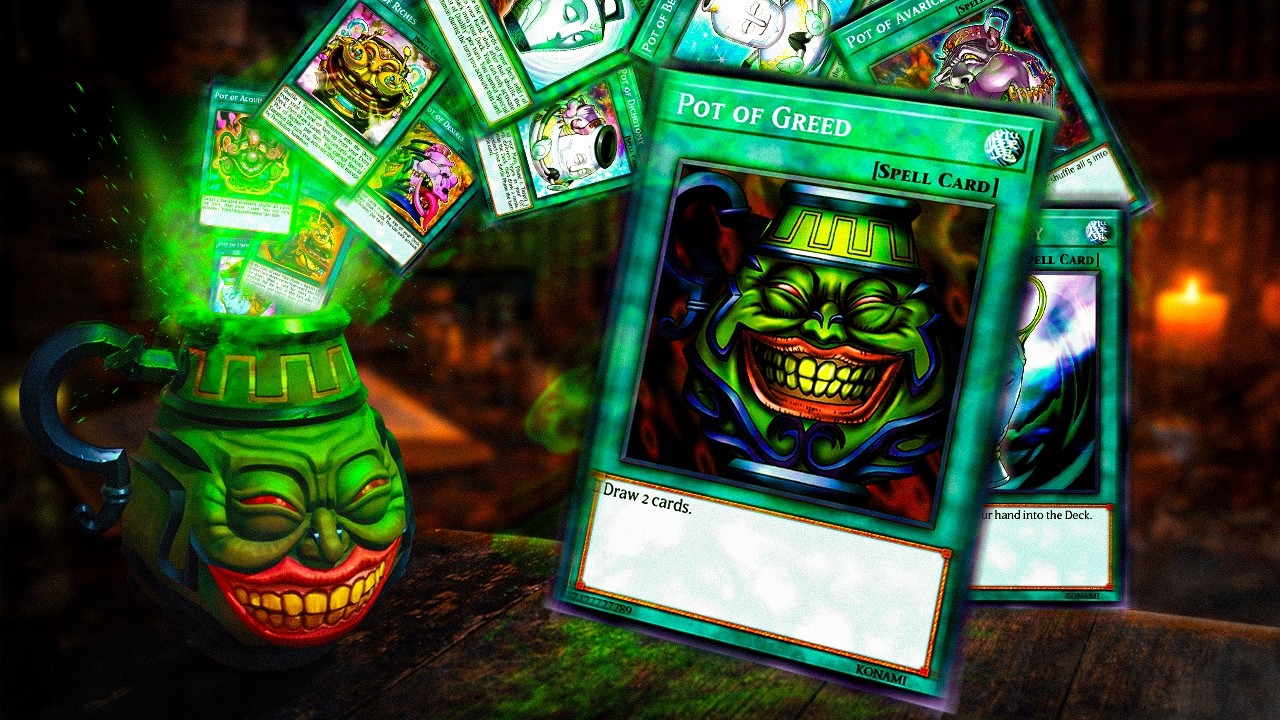 pot of greed yugioh card The Collection Yu-Gi-Oh! Evolution TCG All cards will be carefully packed for safe transit Yu-Gi-Oh! Spirit of the Pot