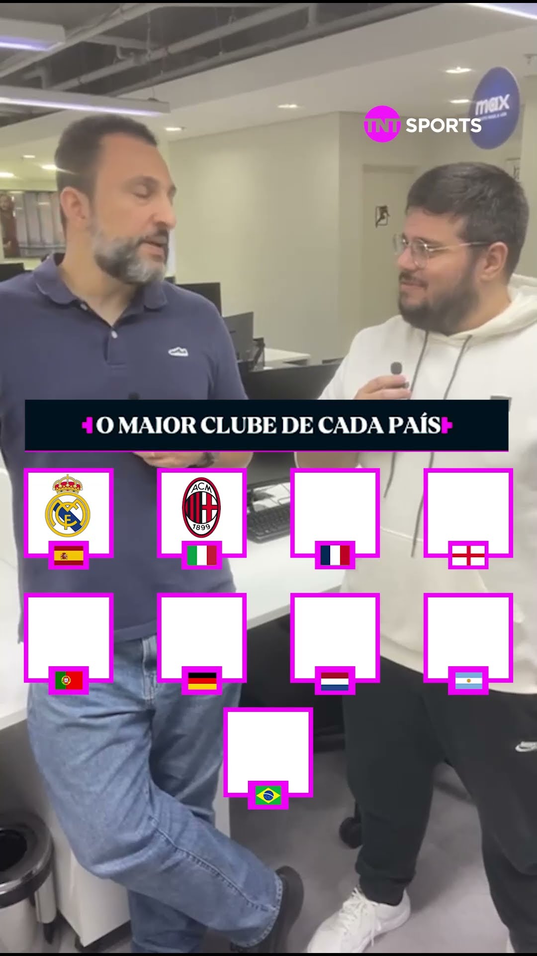 É AÍ QUE DÁ TRETA NOS COMENTÁRIOS! VSR ESCOLHEU O MAIOR CLUBE DE CADA PAÍS #shorts