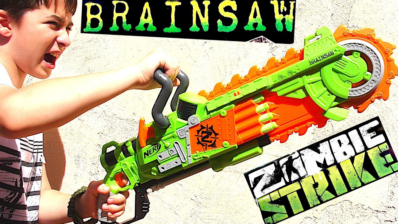 nerf zombie saw