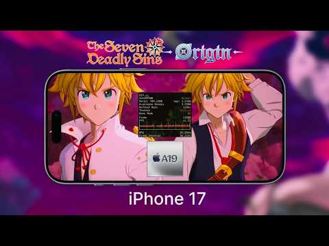 Seven Deadly Sins: Origin iPhone 17 - Gameplay & Performance Test