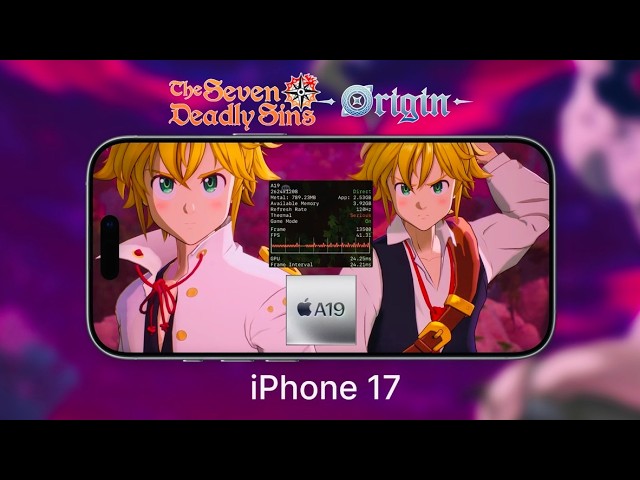 Seven Deadly Sins: Origin iPhone 17 - Gameplay & Performance Test