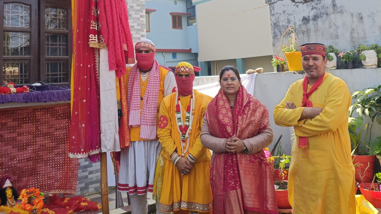 मां चंडिका को ब्रह्म गुरु द्वारा तांत्रिक व वैदिक मंत्रो द्वारा जागृत करना #देवभूमि_उत्तराखंड 