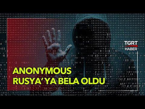 Hacker Grubu Anonymous Rus Devlet Televizyonunu Hackledi - TGRT Haber