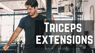 Exercise Tutorial: Single Arm Triceps Extension Content