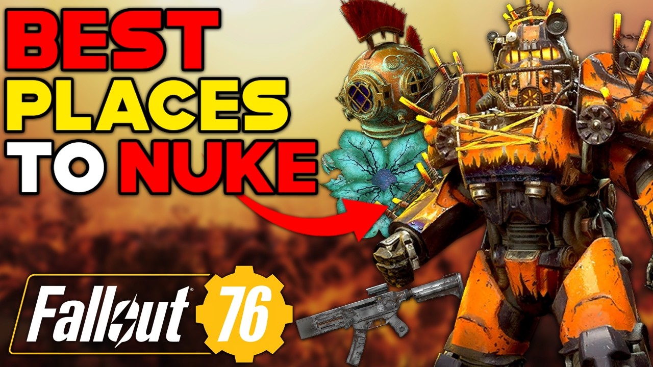 The BEST Place To NUKE For FLUXES And LOOT In Fallout 76