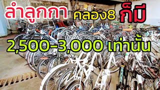 คลอง8 จักรยานแม่บ้าน จักรยานพับ จากญี่ปุ่น มือ2 ราคาถูกมากๆ ลำลูกกา คลอง8