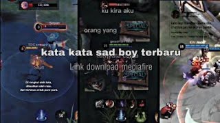 kumpulan stroy wa sad mobile legends || link download MediaFire