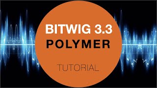 Polymer Bitwig 3.3 Tutorial