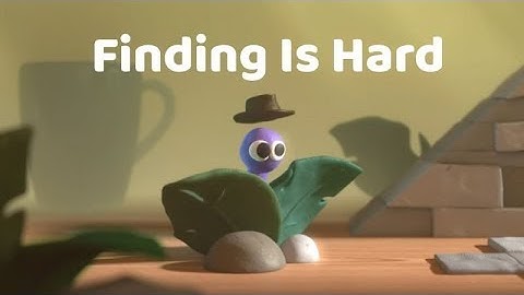 Finding is Hard Video Template (Editable)