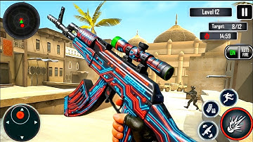 FPS Commando Strike - Counter Terrorist Shooting Game - Android GamePlay