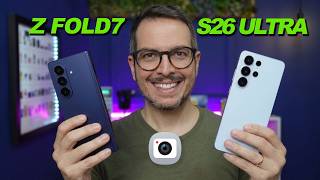 Galaxy S26 Ultra vs Galaxy Z Fold 7 - Qual é o Melhor na Gravação de Vídeo?