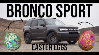 2021 Bronco Sport | All Easter Eggs SO FAR!!!