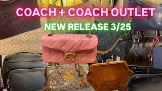 *NEW* Coach + Coach Outlet RELEASE 3/25 Store Walkthrough | Was Powder Pink Restocked?! 