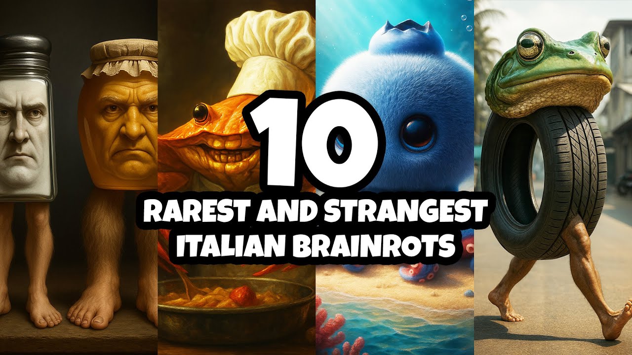 The 10 Rarest and Strangest Italian Brainrots - YouTube