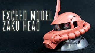 1322 - Exceed Model Zaku Head Review